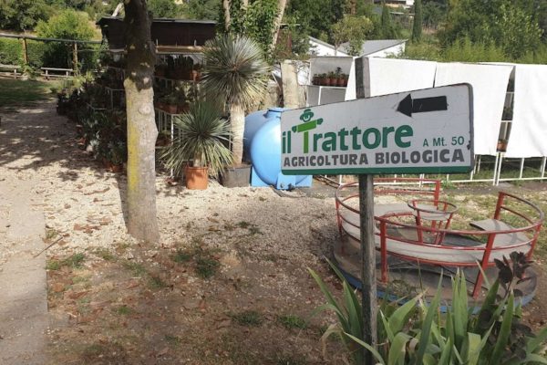 il trattore azienda agricola